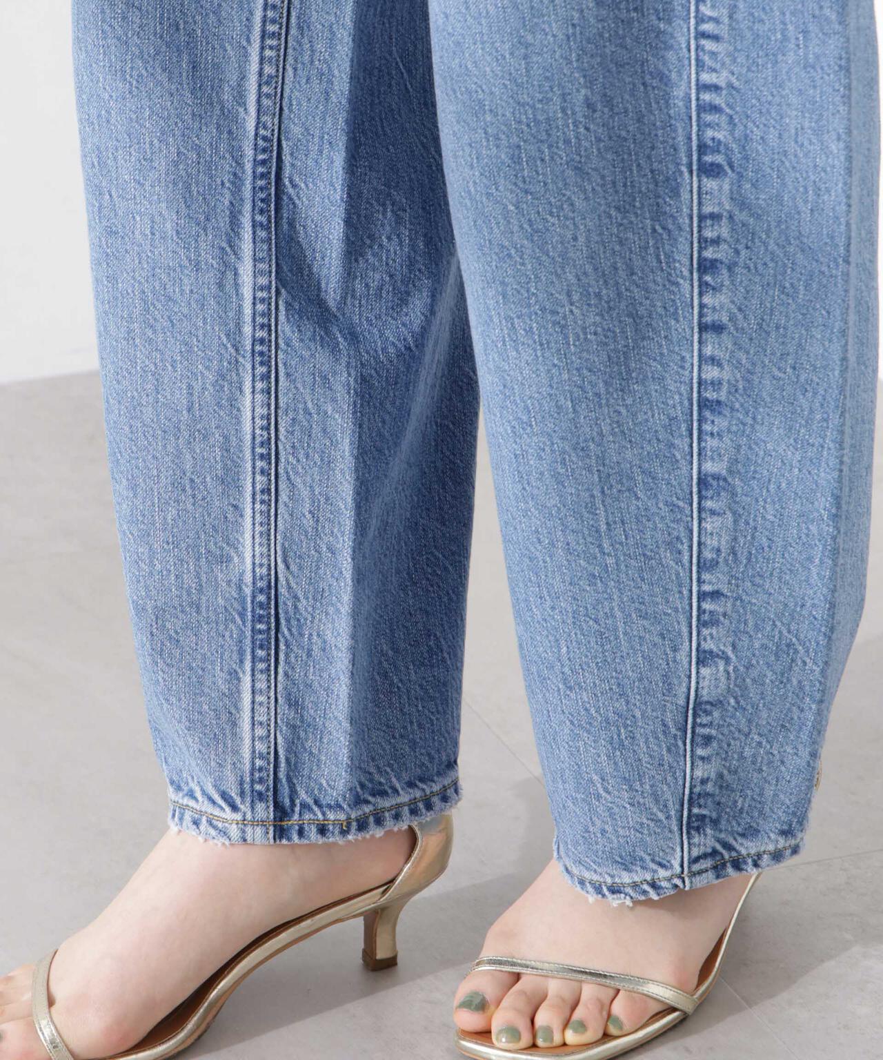 upper hights/THE DONA ミッドライズバルーンデニム 6715127045