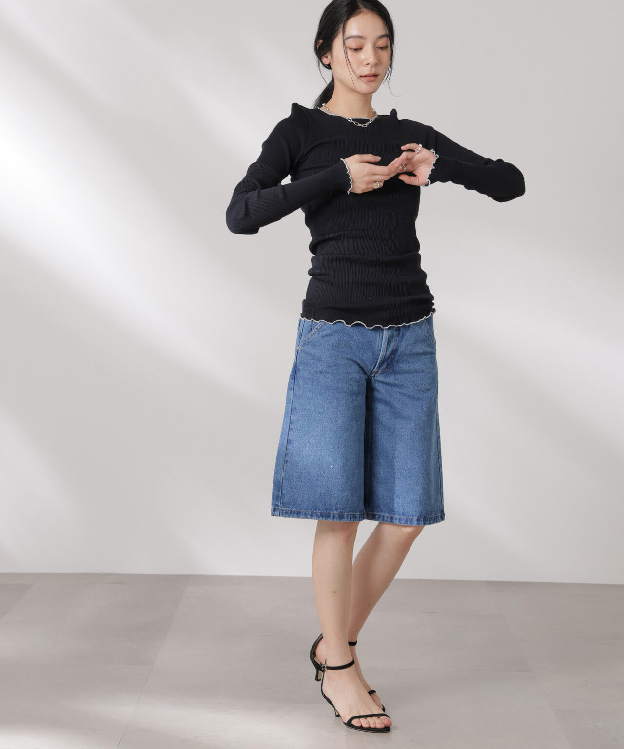 OperaSPORT/DANIELLE DENIM SHORTS 6715128004