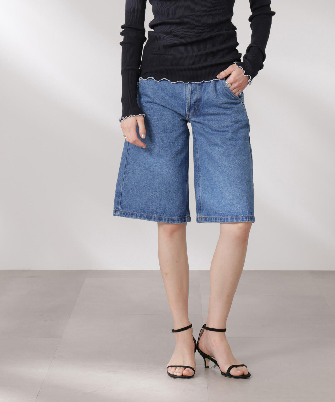 OperaSPORT/DANIELLE DENIM SHORTS 6715128004