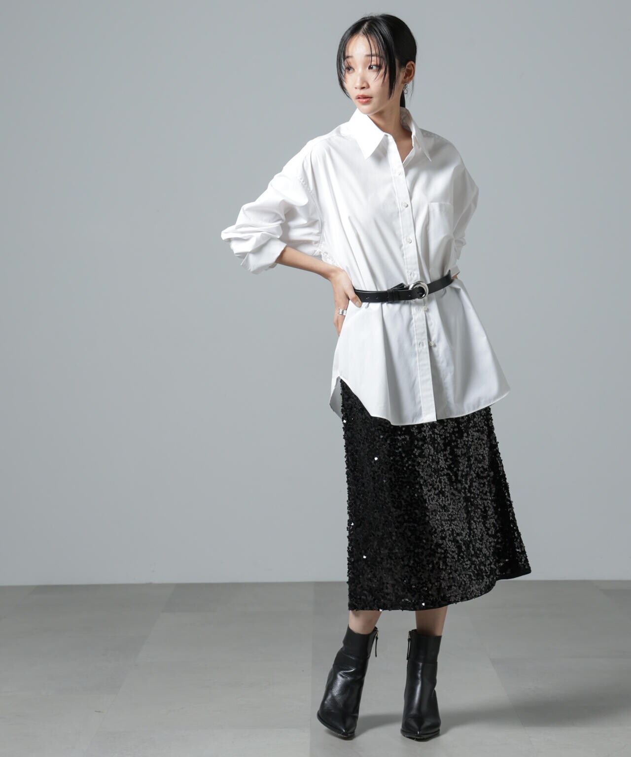 BAUM UND PFERDGARTEN/Sequins スカート 6715130006