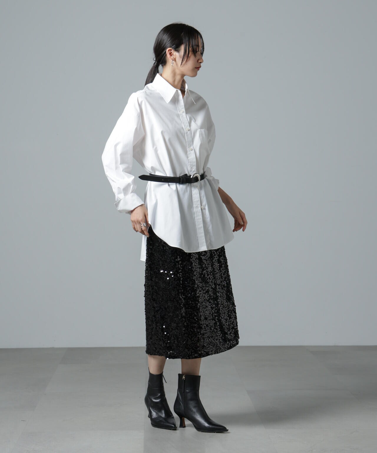 BAUM UND PFERDGARTEN/Sequins スカート 6715130006