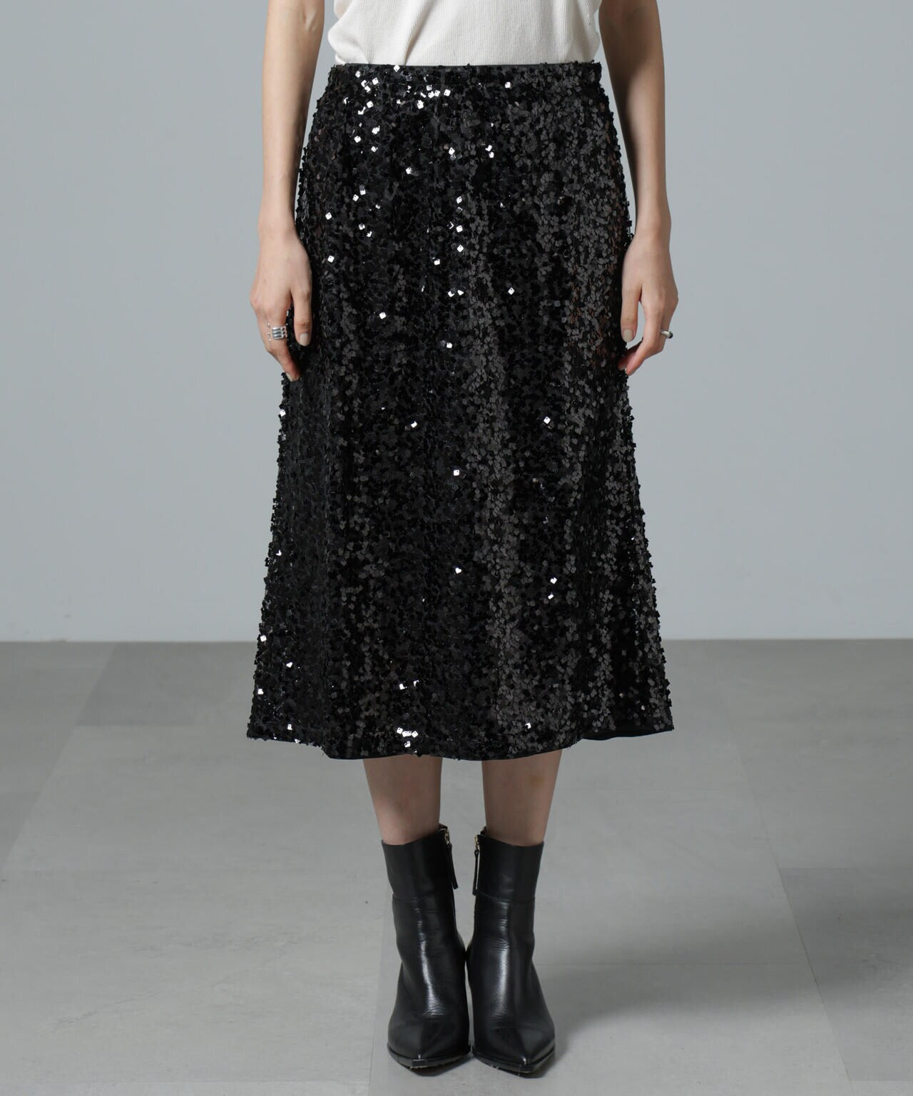 BAUM UND PFERDGARTEN/Sequins スカート 6715130006