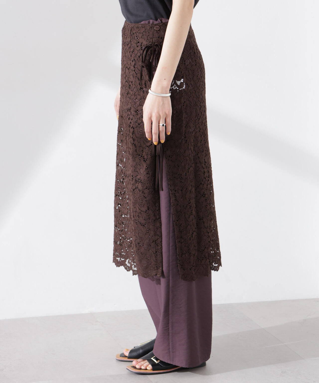 BAUM UND PFERDGARTEN/Lace スカート 6715130010