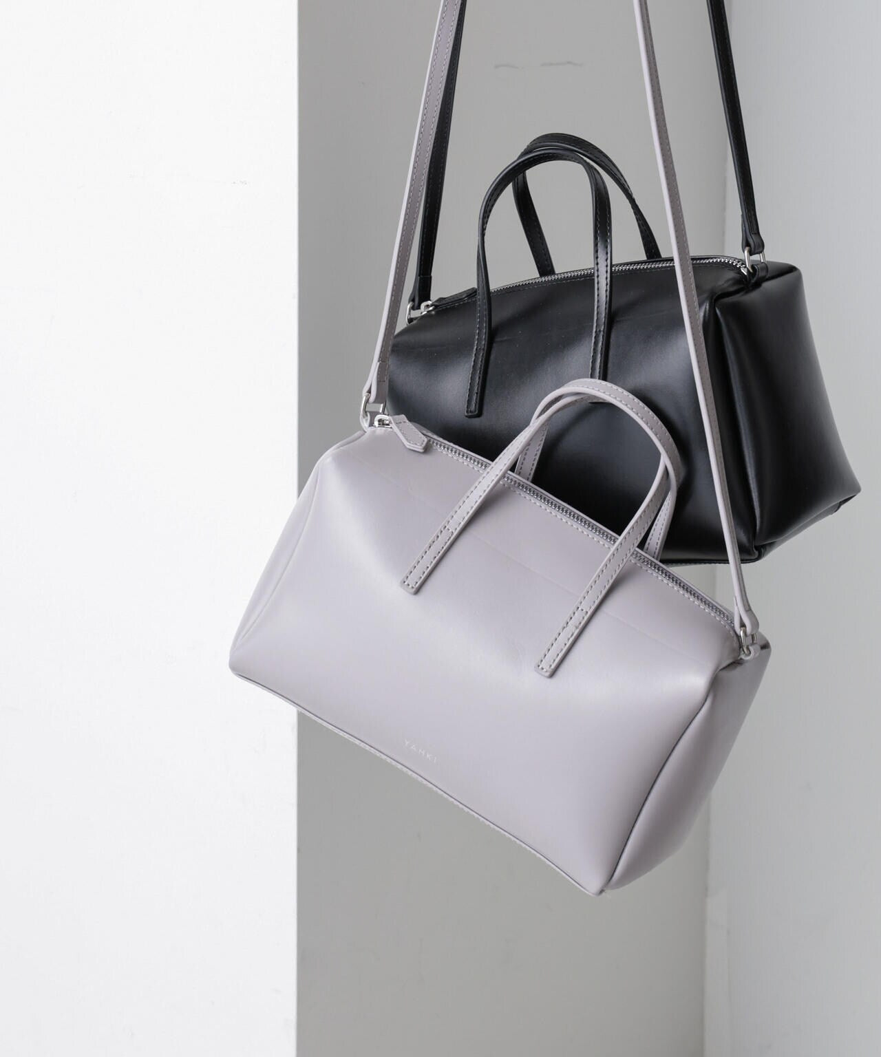 YAHKI/W FACE 2WAYスクエアボストンバッグ 6715132050