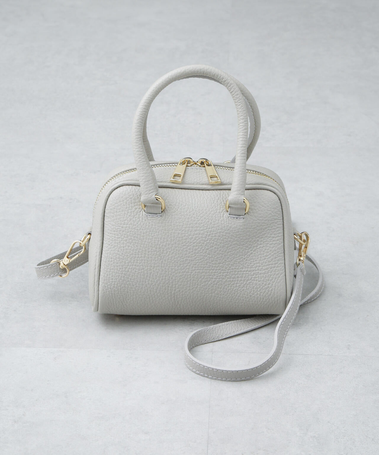 AULENTTI/2WAY レザーボストンバッグ 6715132053