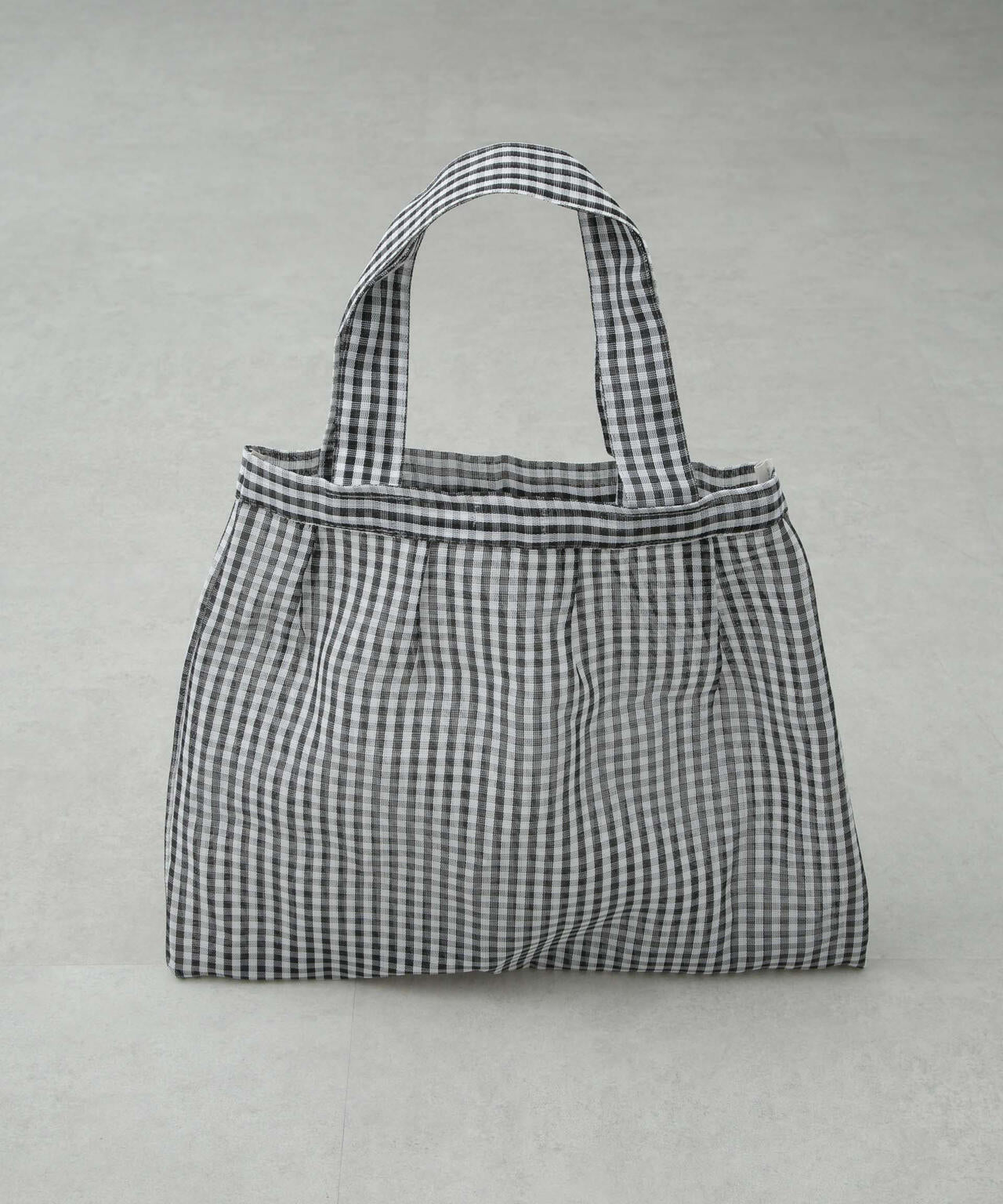 Diminutivo/MESH トート ギンガム 小 6715132067