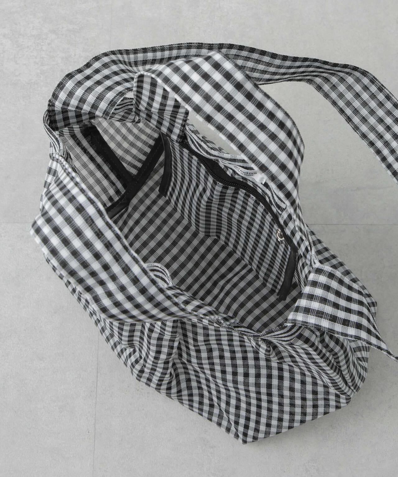 Diminutivo/MESH クロスボディ ギンガム 小 6715132068