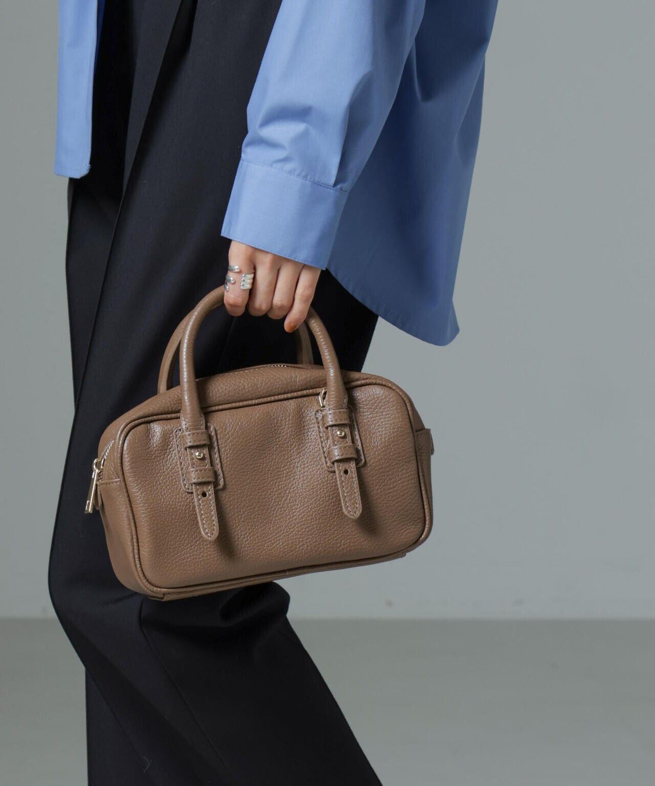 MARCO BIANCHINI/2WAY レザーミニボストンバッグ 6715132076