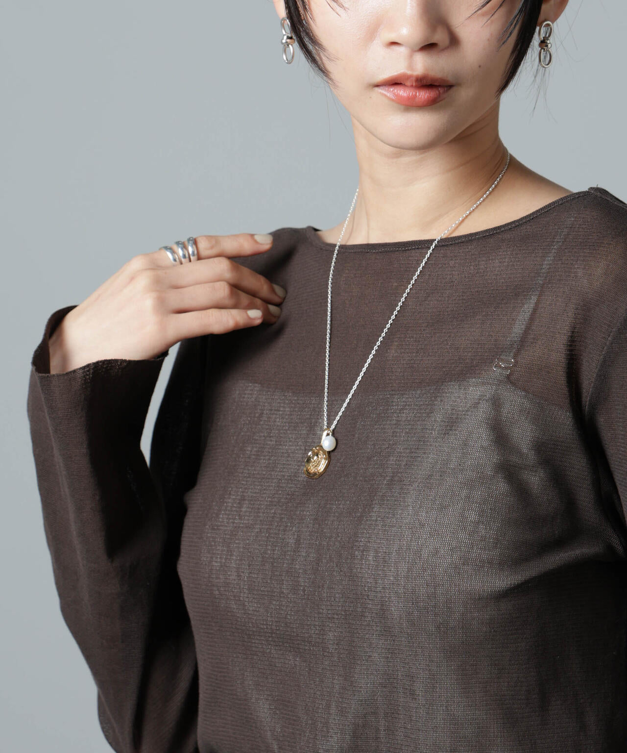 IRIS47/aquarius necklace 6715146037