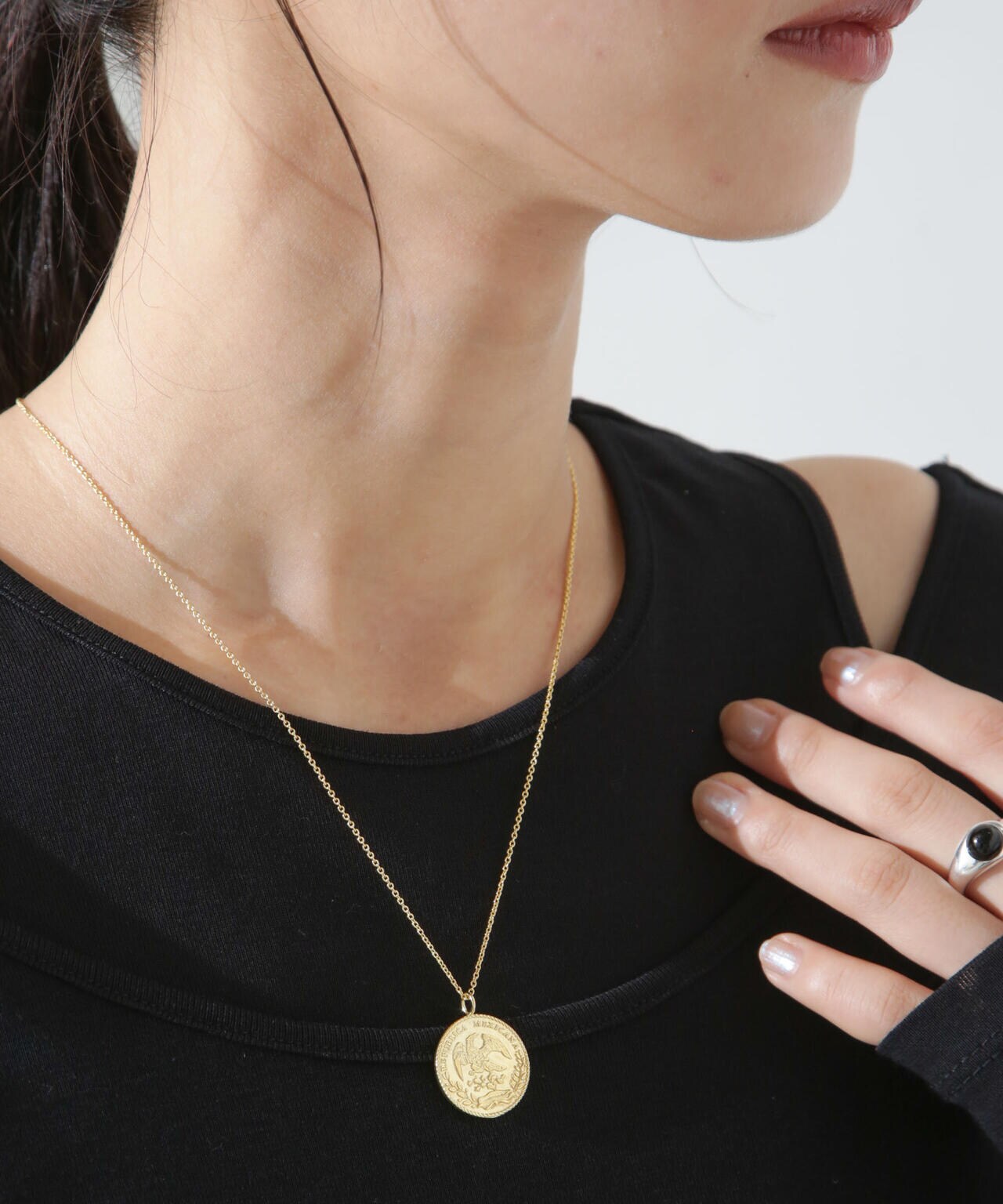 Chibi Jewels/Ancient Mexico Coin Necklace 6715146050