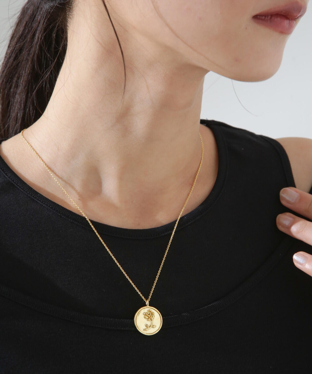 Chibi Jewels/Rose Coin Necklace 6715146051