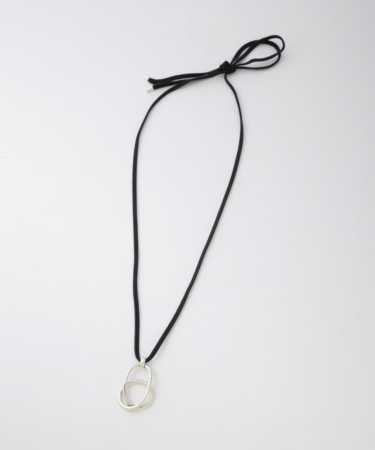 PHILIPPE AUDIBERT/Nata long cord necklace シルバー 6715146052