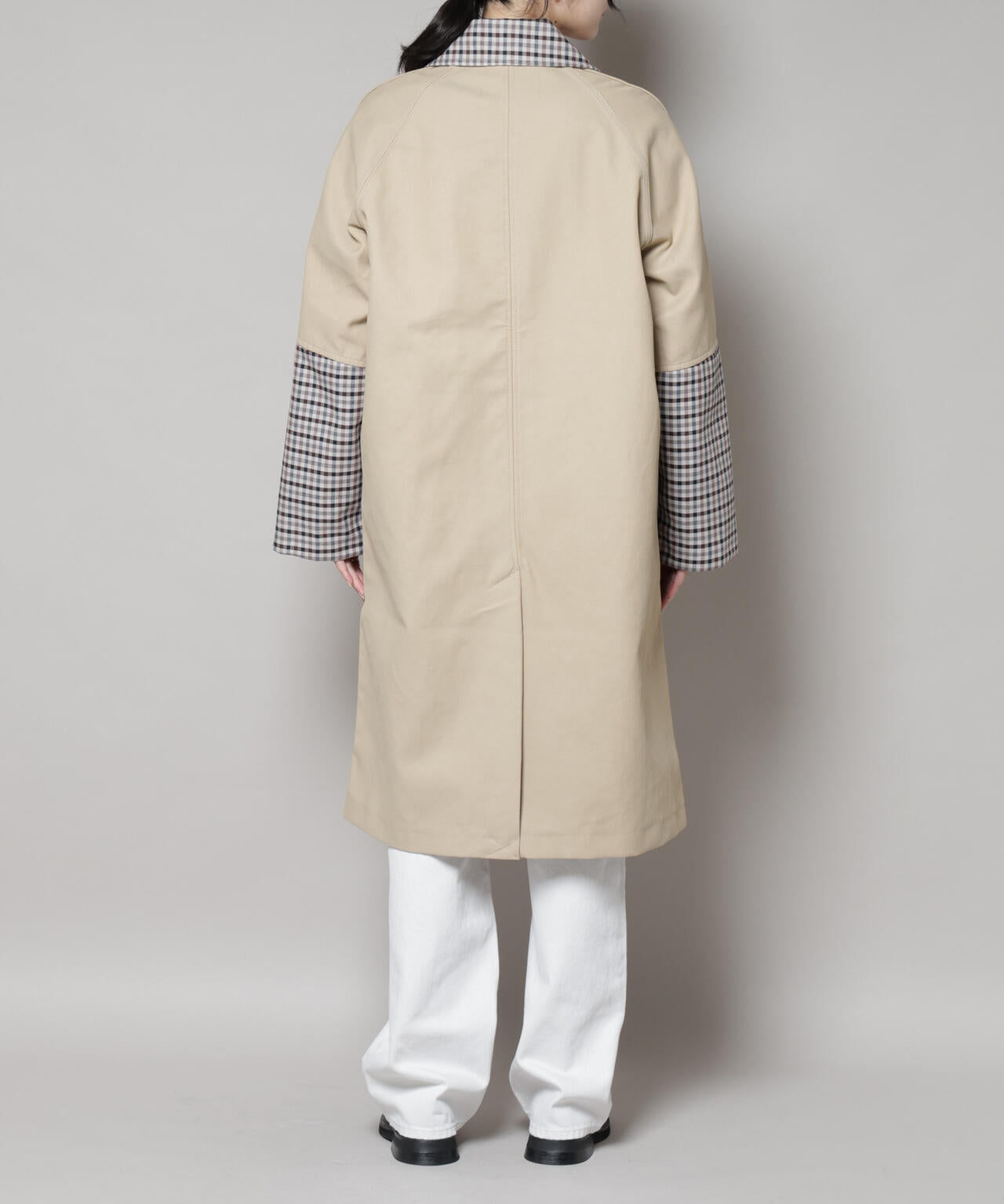 BAUM UND PFERDGARTEN/Bonded Cotton ステンカラーコート 6715211057