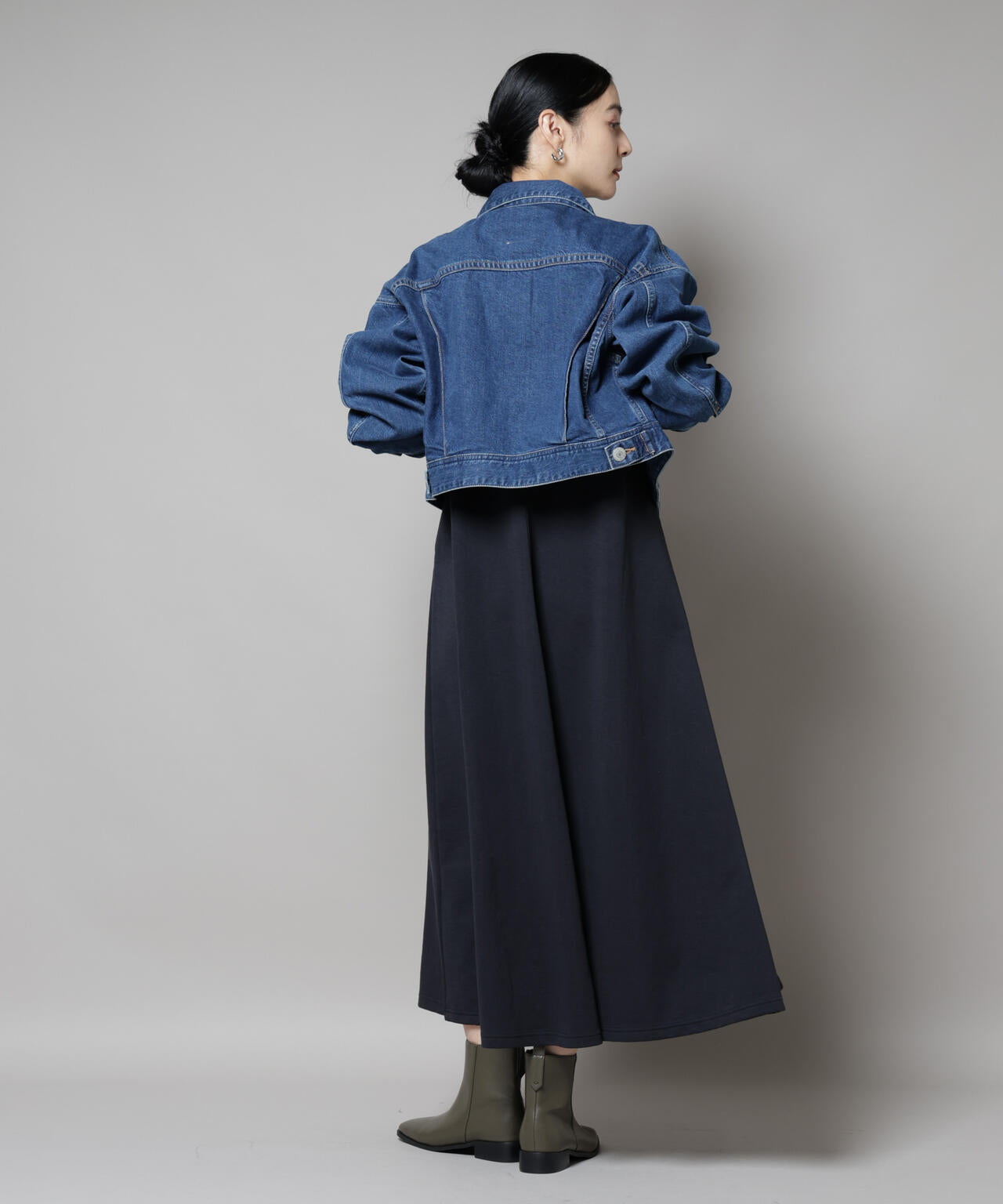 SOMETHING/BIG DETAIL DENIM JACKET 6715212007