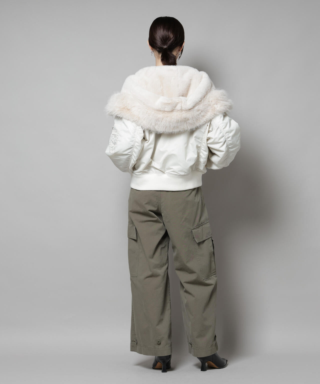 upper hights/THE U-2 HOODIE OFF WHITE 6715212008