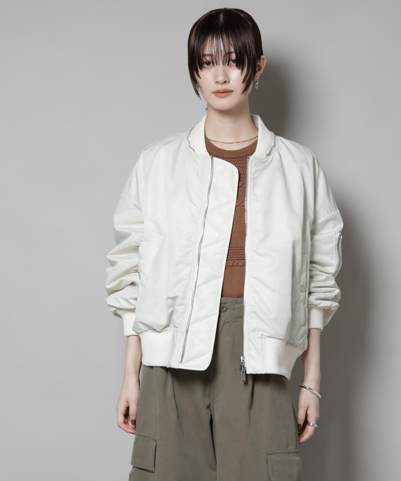 upper hights/THE U-2 HOODIE OFF WHITE 6715212008