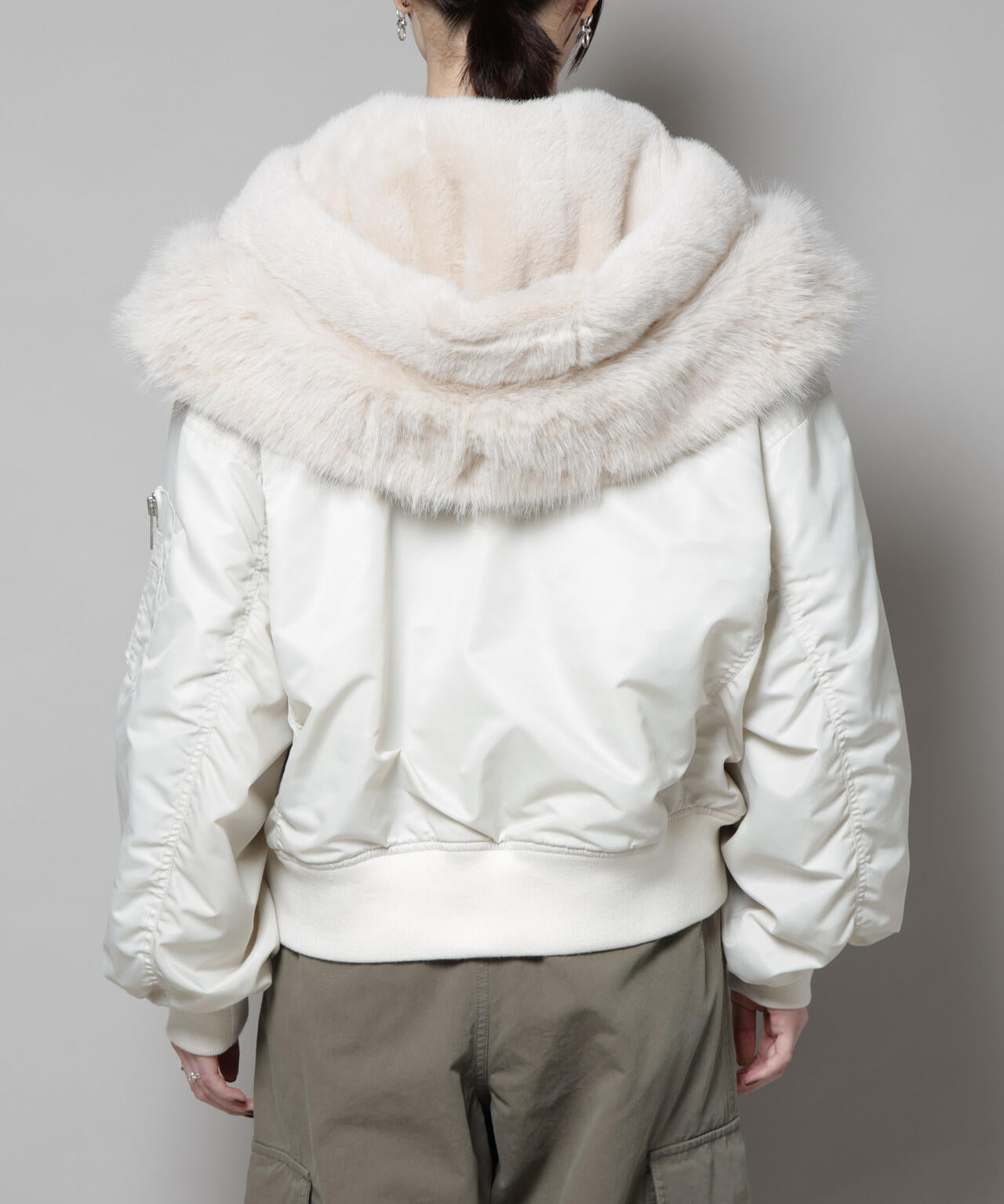 upper hights/THE U-2 HOODIE OFF WHITE 6715212008