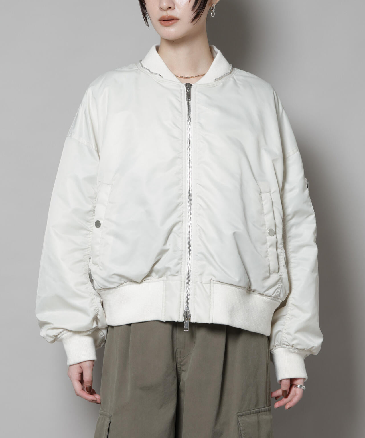 upper hights/THE U-2 HOODIE OFF WHITE 6715212008