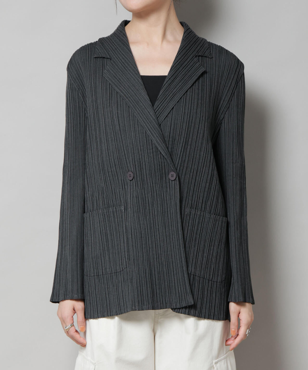 Gongdid Design/Double breasted pleated suit(セットアップ可) 6715216011