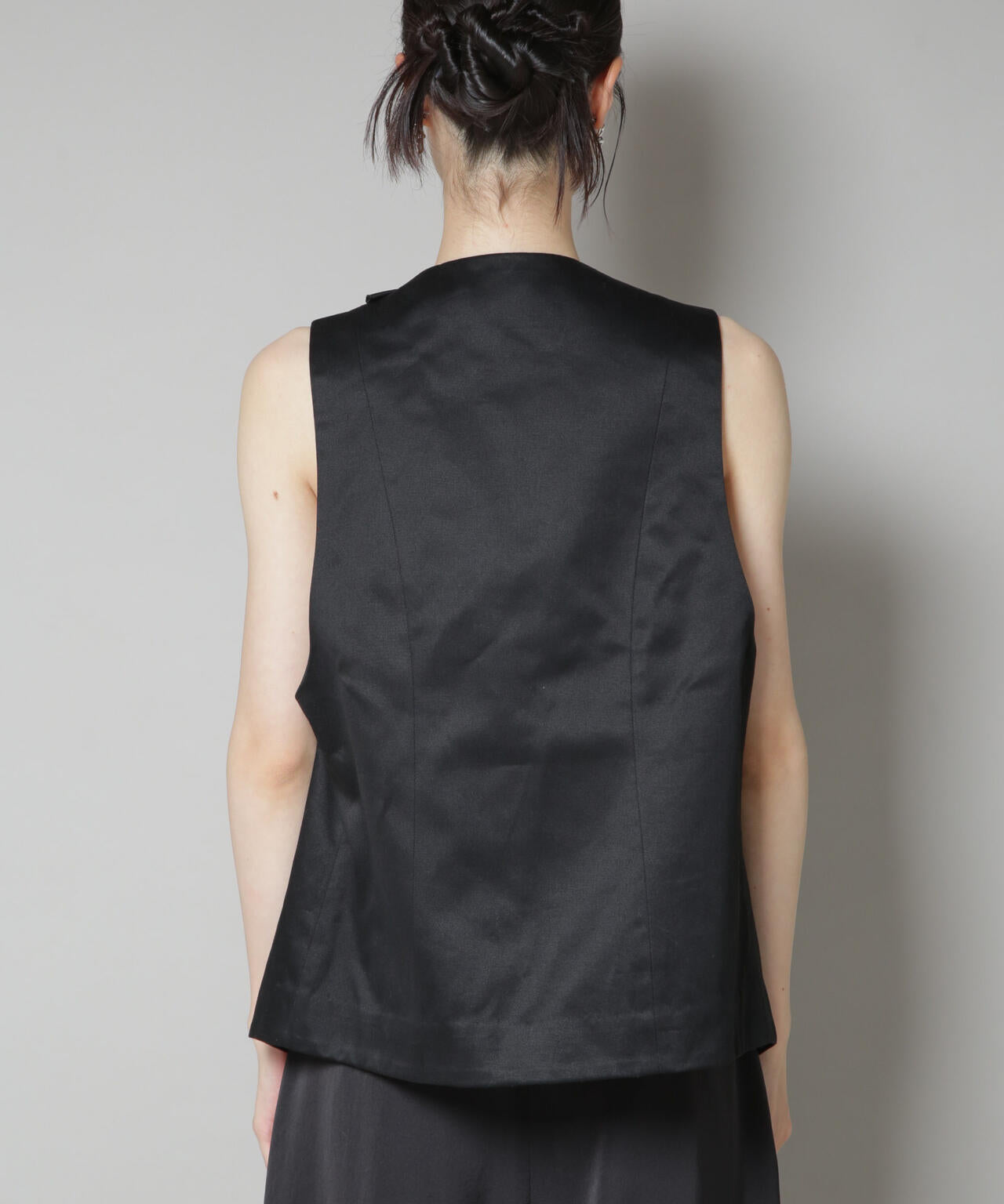 RhodolirioN/Frill Vest - Chino Cloth 6715216013