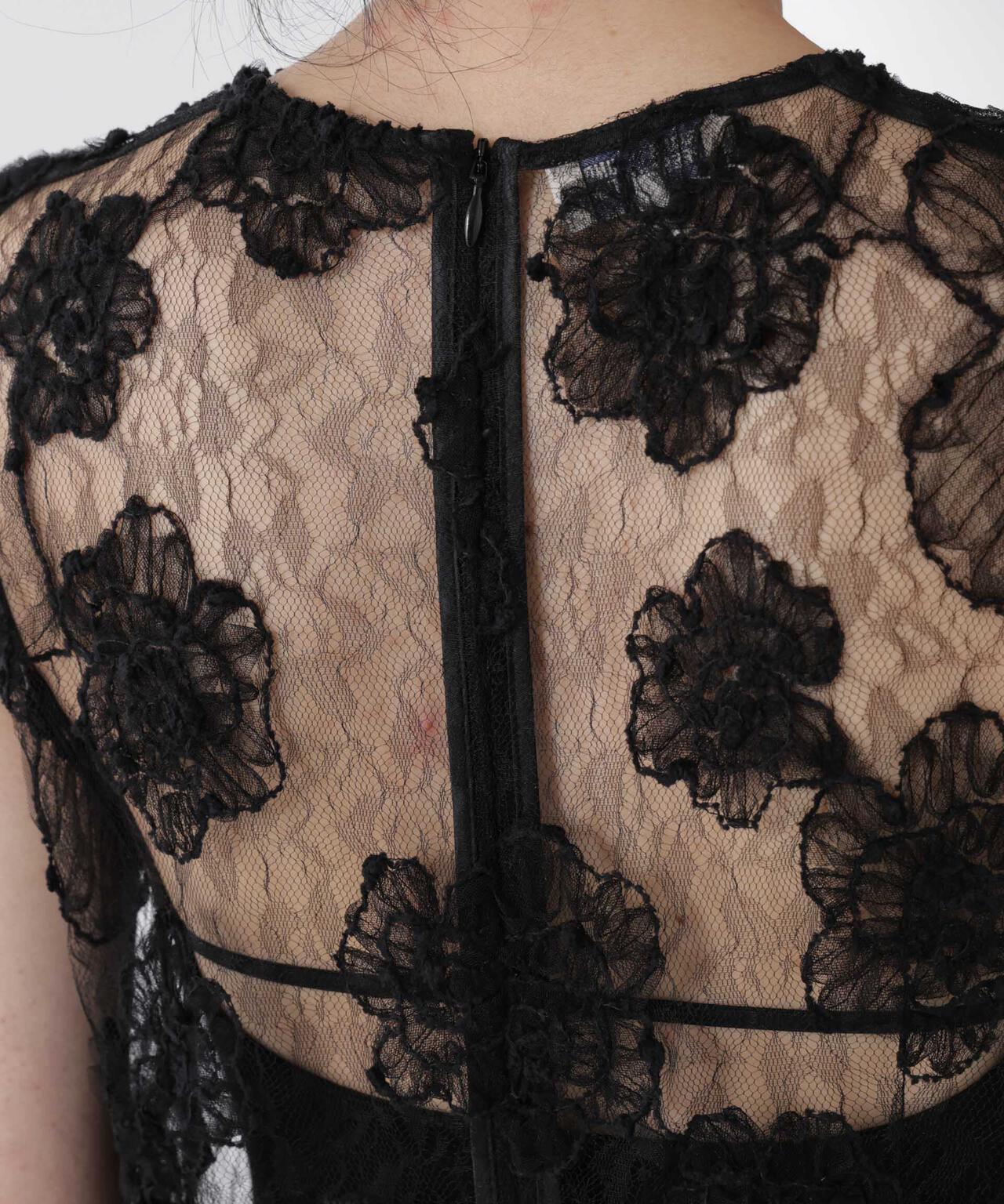 BAUM UND PFERDGARTEN/Flower Lace ワンピース 6715219040