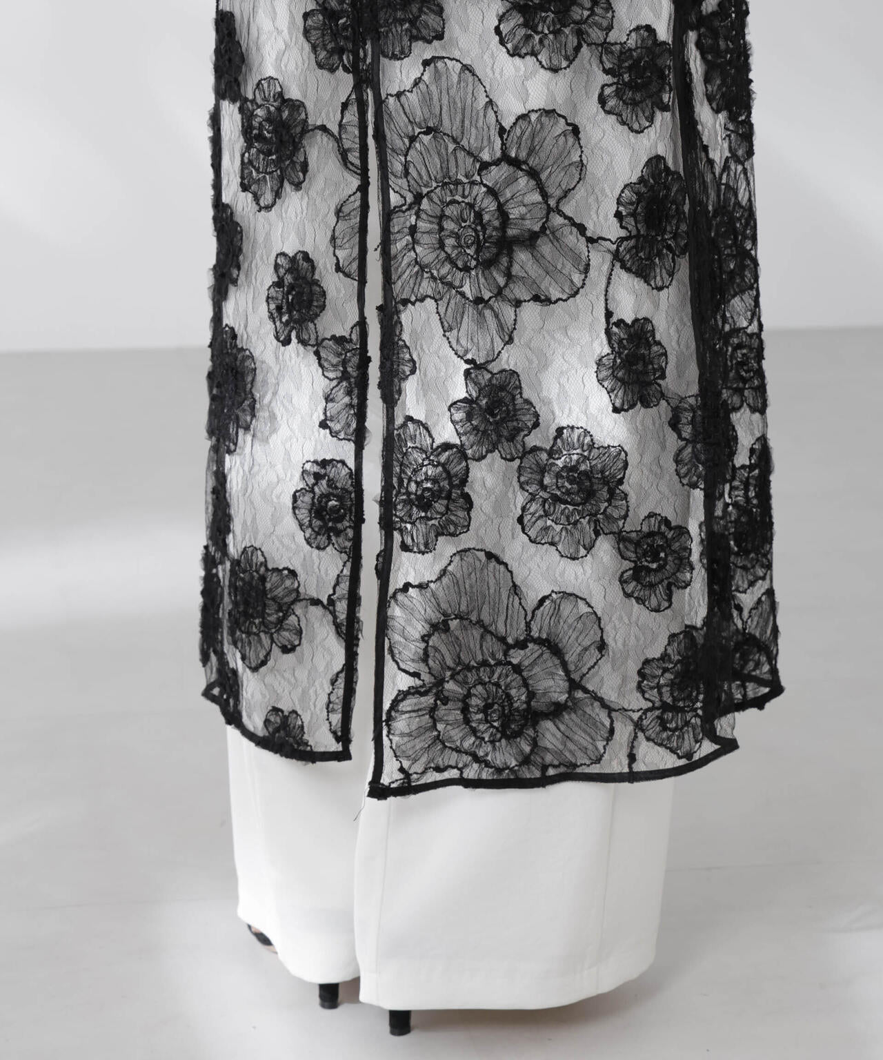 BAUM UND PFERDGARTEN/Flower Lace ワンピース 6715219040