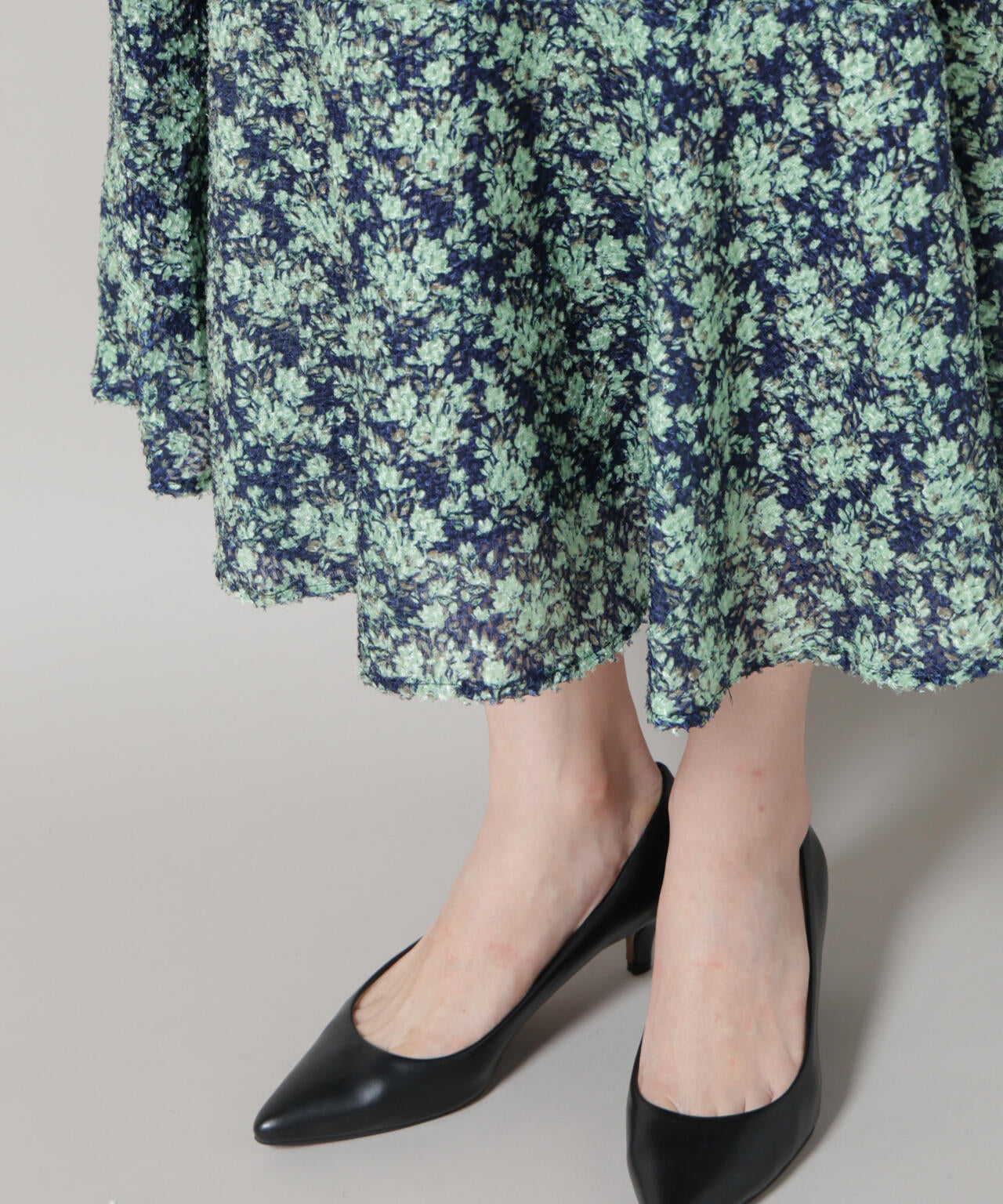 troisieme chaco/CUT JACQUARD PRINT ワンピース 6715219057