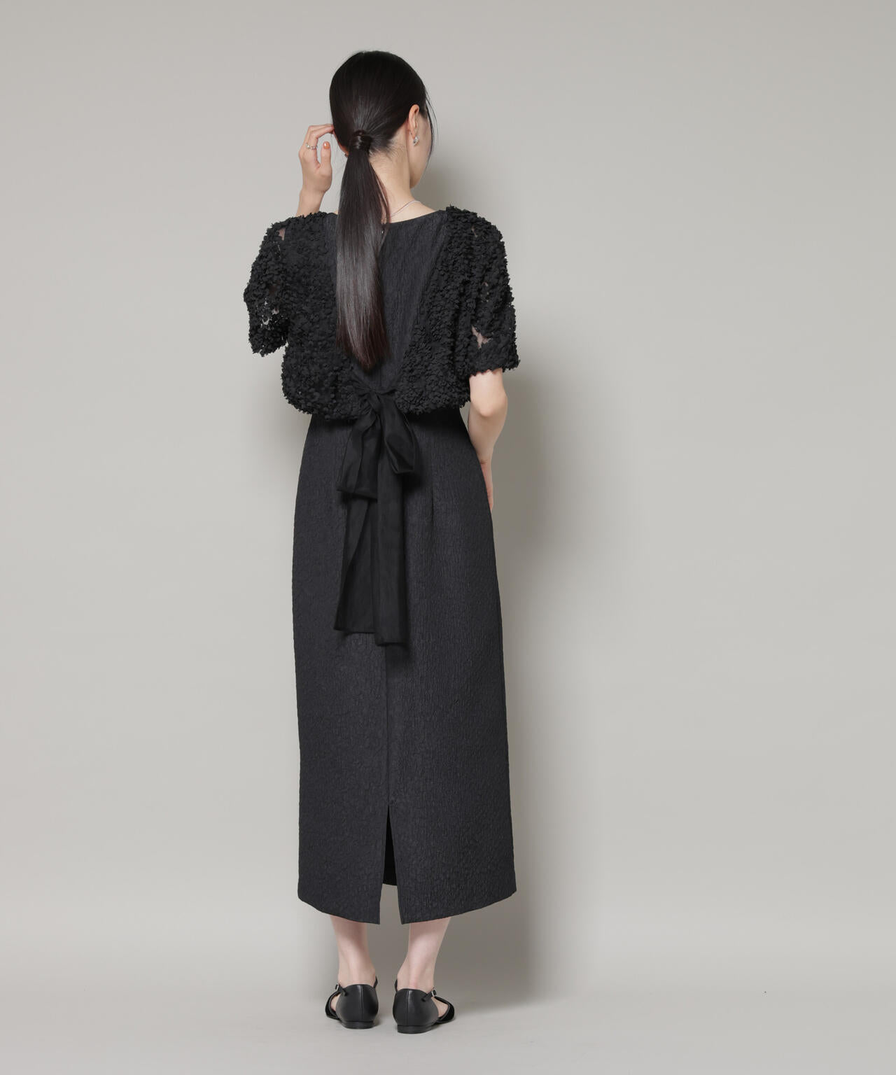 kaene/デザインリボンボレロセットドレス 6715219059