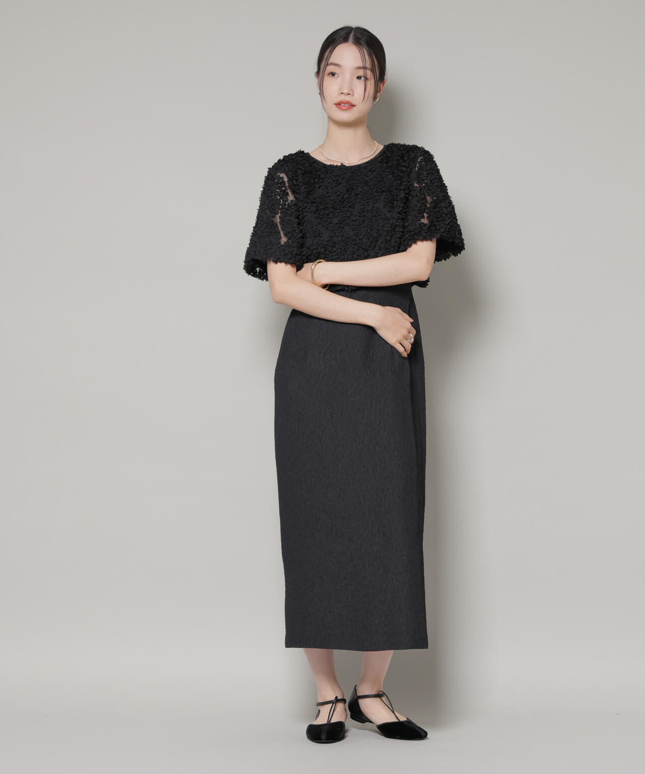 kaene/デザインリボンボレロセットドレス 6715219059