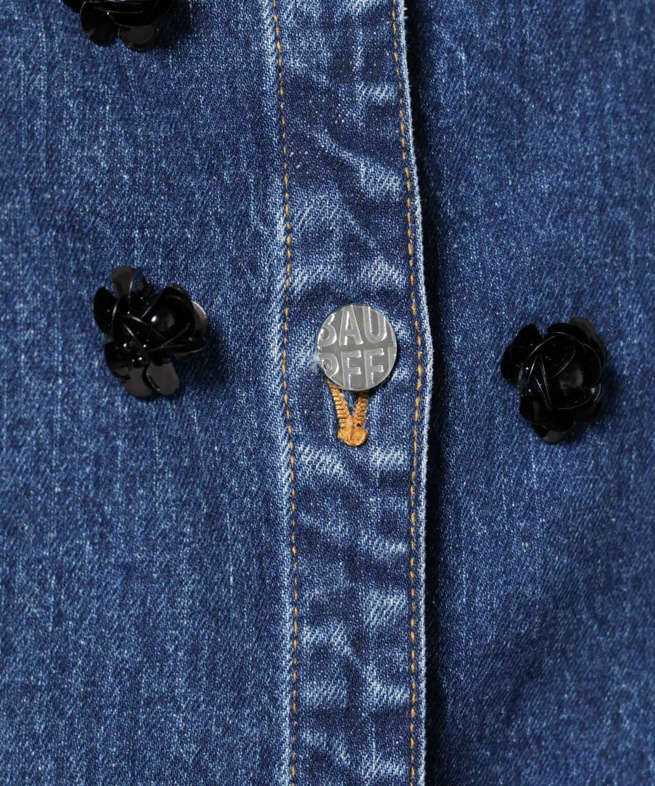 BAUM UND PFERDGARTEN/Fancy Denim ノースリーブ(セットアップ可) 6715221003