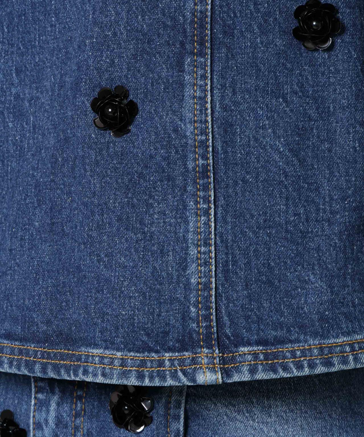 BAUM UND PFERDGARTEN/Fancy Denim ノースリーブ(セットアップ可) 6715221003