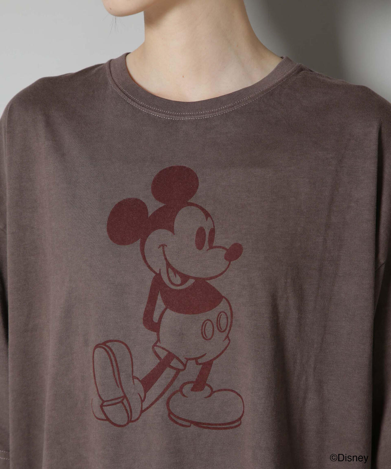 GOOD ROCK SPEED/ MICKEY MOUSE /Tshirts Brown 6715221004