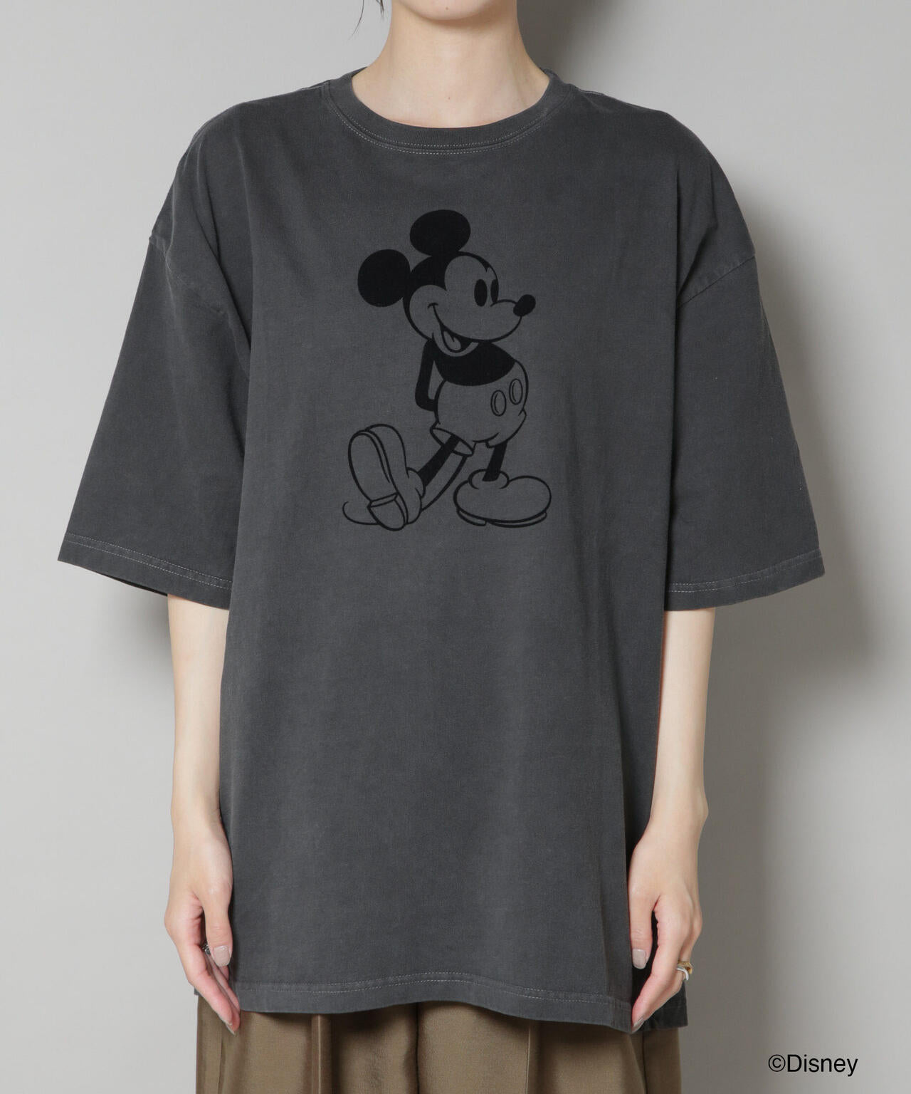 GOOD ROCK SPEED/ MICKEY MOUSE /Tshirts Chacoal 6715221005
