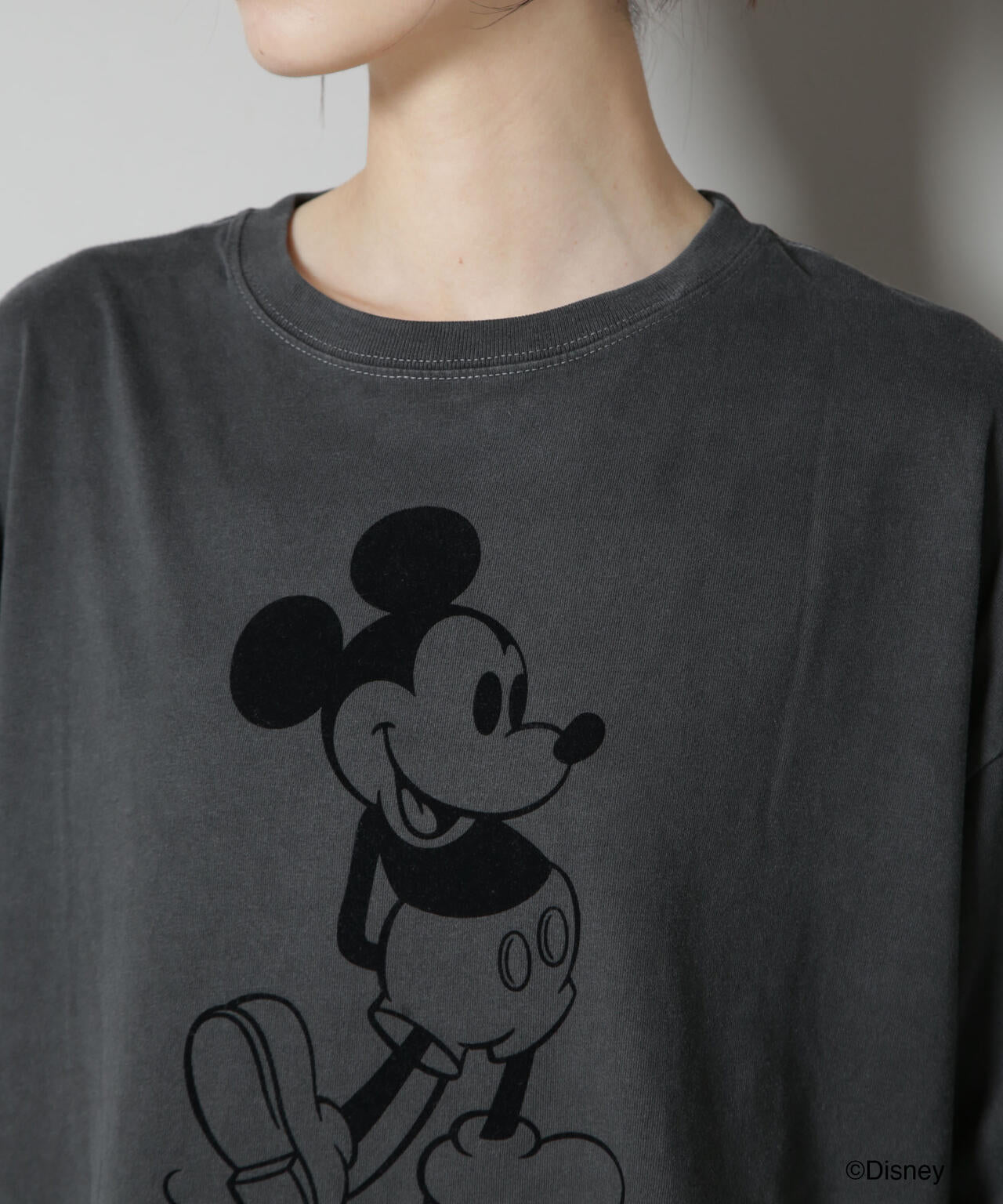 GOOD ROCK SPEED/ MICKEY MOUSE /Tshirts Chacoal 6715221005