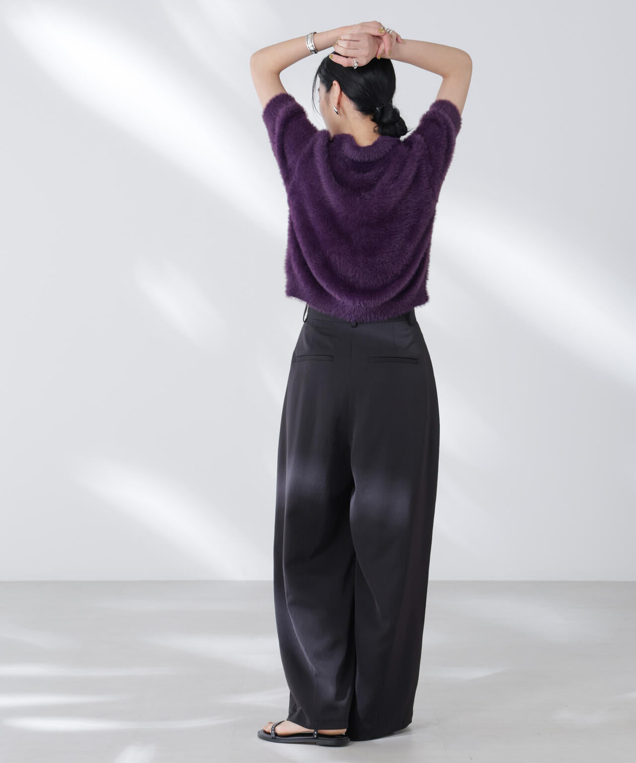 BAUM UND PFERDGARTEN/Furry Knit カーディガン 6715222056