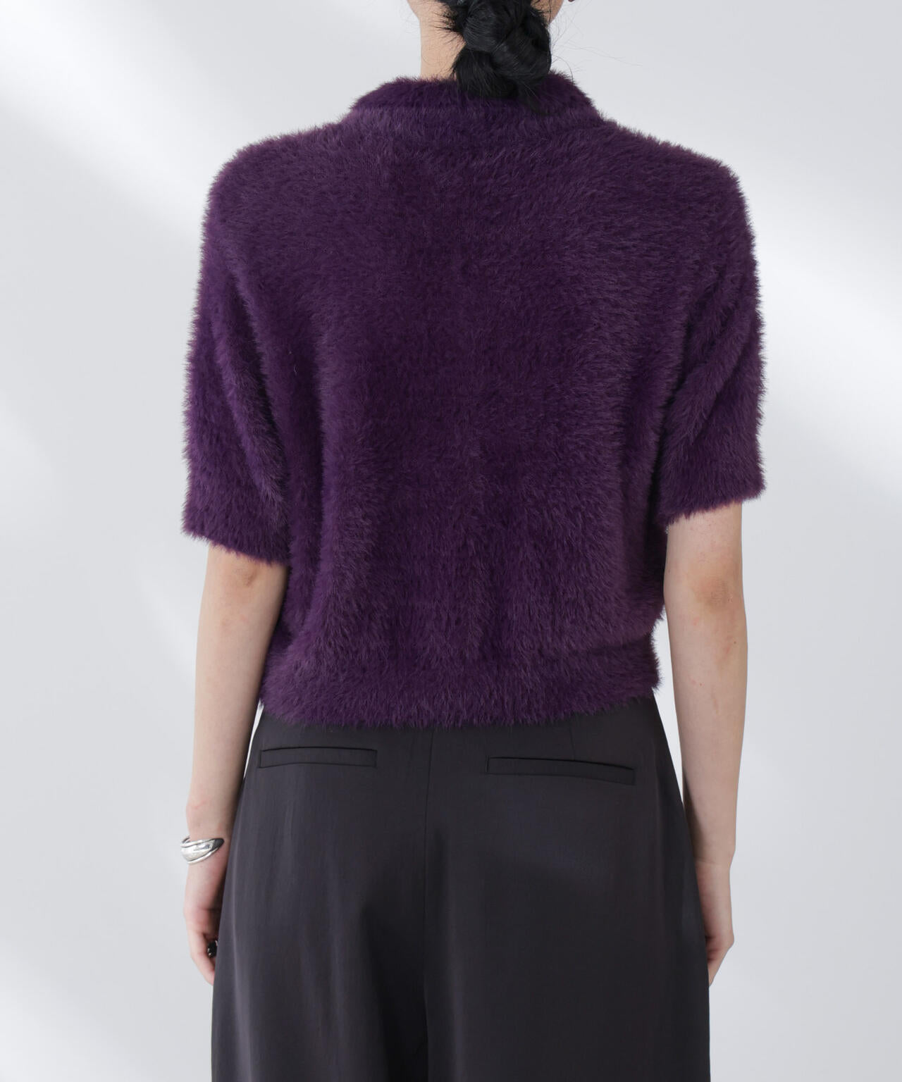 BAUM UND PFERDGARTEN/Furry Knit カーディガン 6715222056