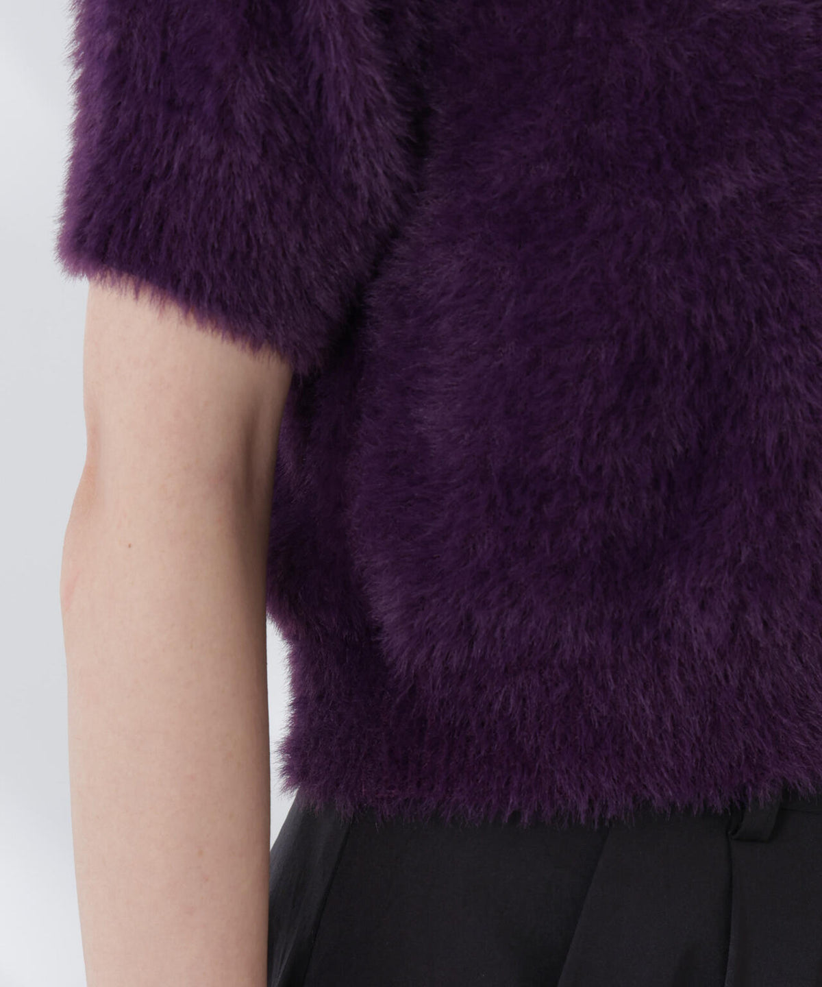 BAUM UND PFERDGARTEN/Furry Knit カーディガン 6715222056
