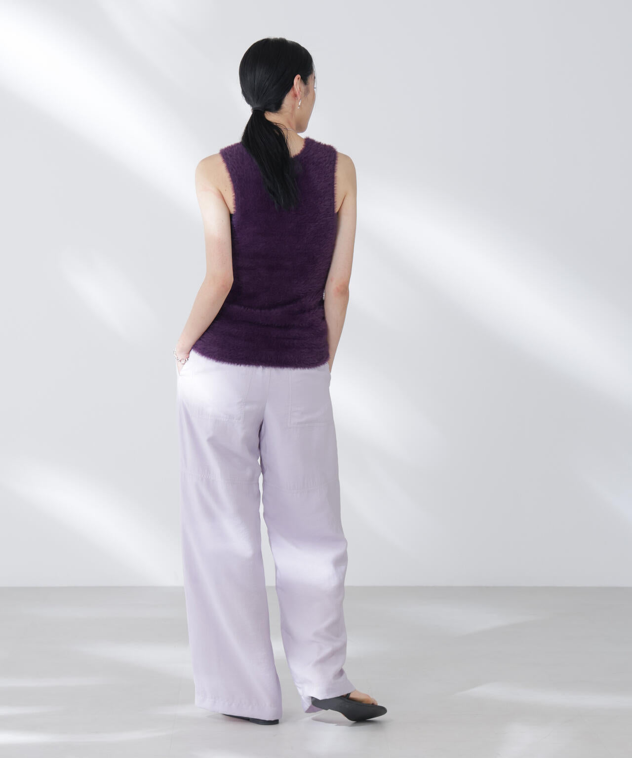 BAUM UND PFERDGARTEN/Furry Knit ベスト 6715222057