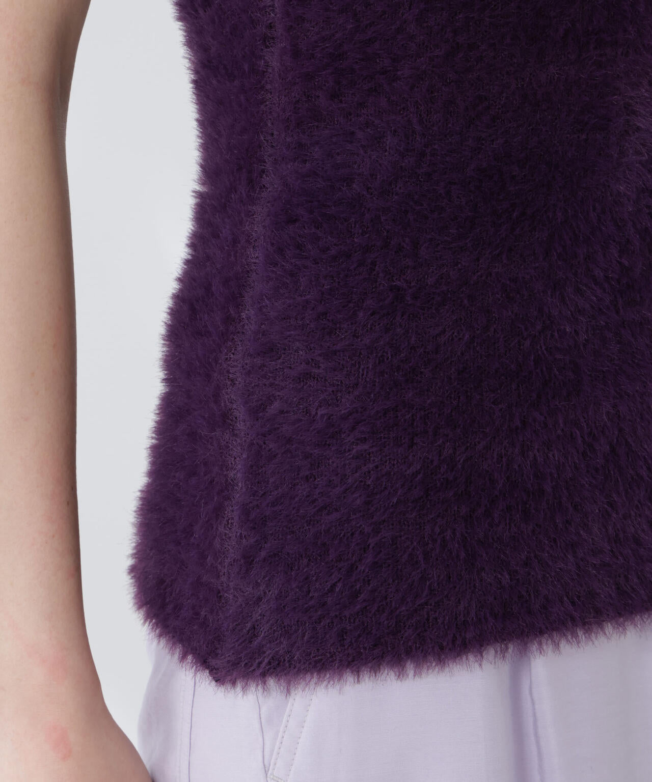 BAUM UND PFERDGARTEN/Furry Knit ベスト 6715222057