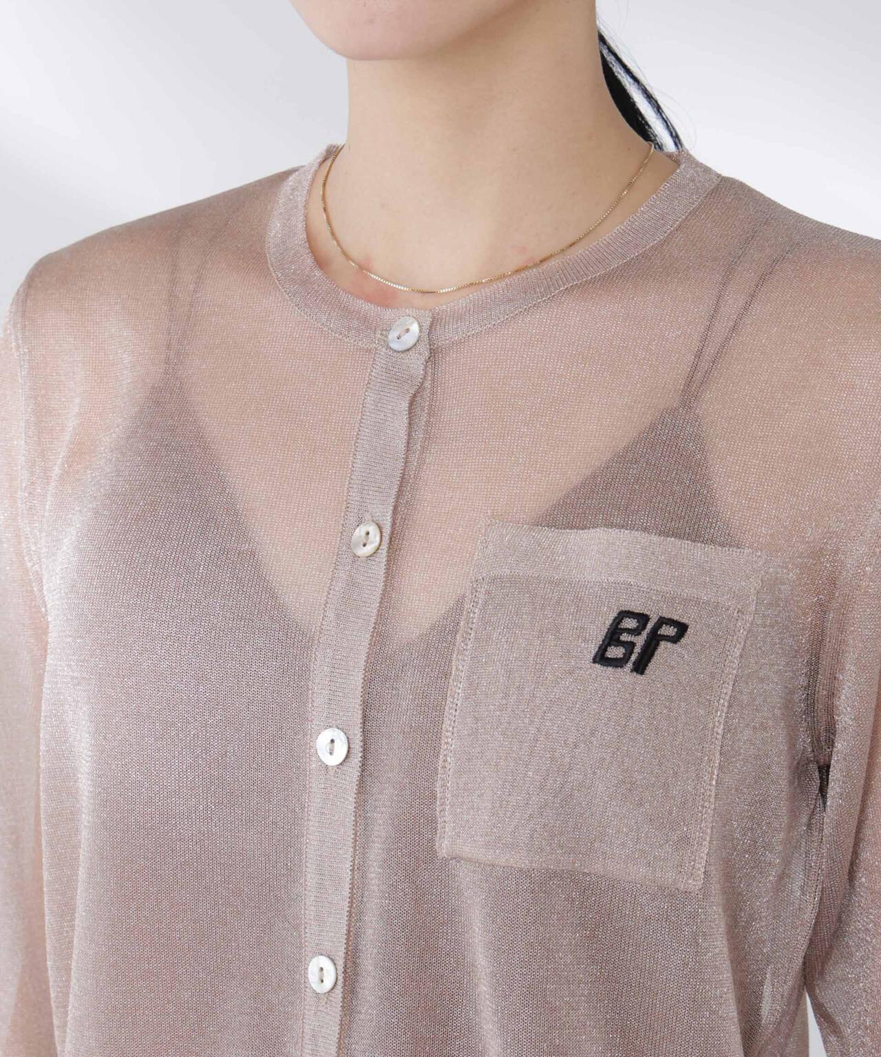 BAUM UND PFERDGARTEN/Glitter Knit カーディガン 6715222058