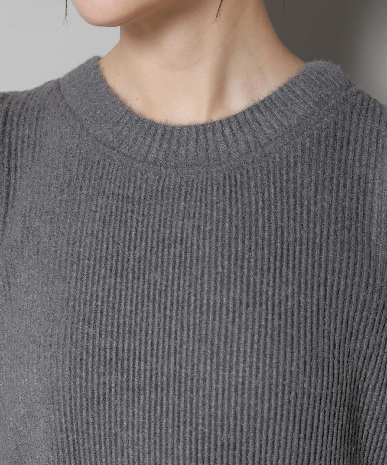 Gongdid Design/Knit pleated vest 6715222059