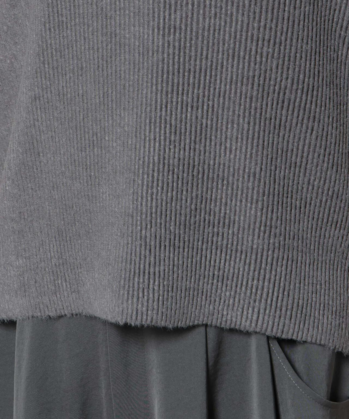 Gongdid Design/Knit pleated vest 6715222059