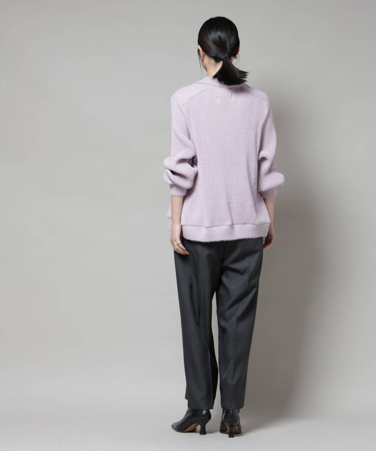 Gongdid Design/Knit pleated cardigan 6715222060
