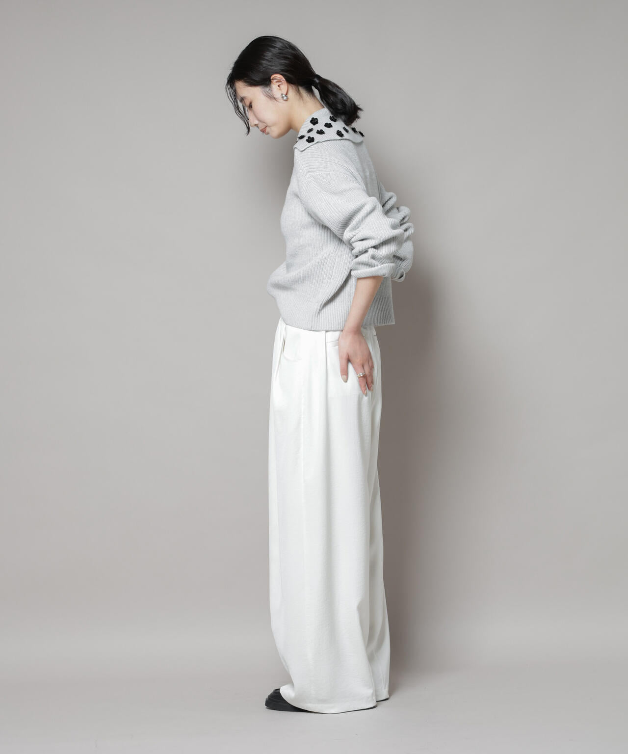 BAUM UND PFERDGARTEN/Cotton Knit セーラーニット 6715222061