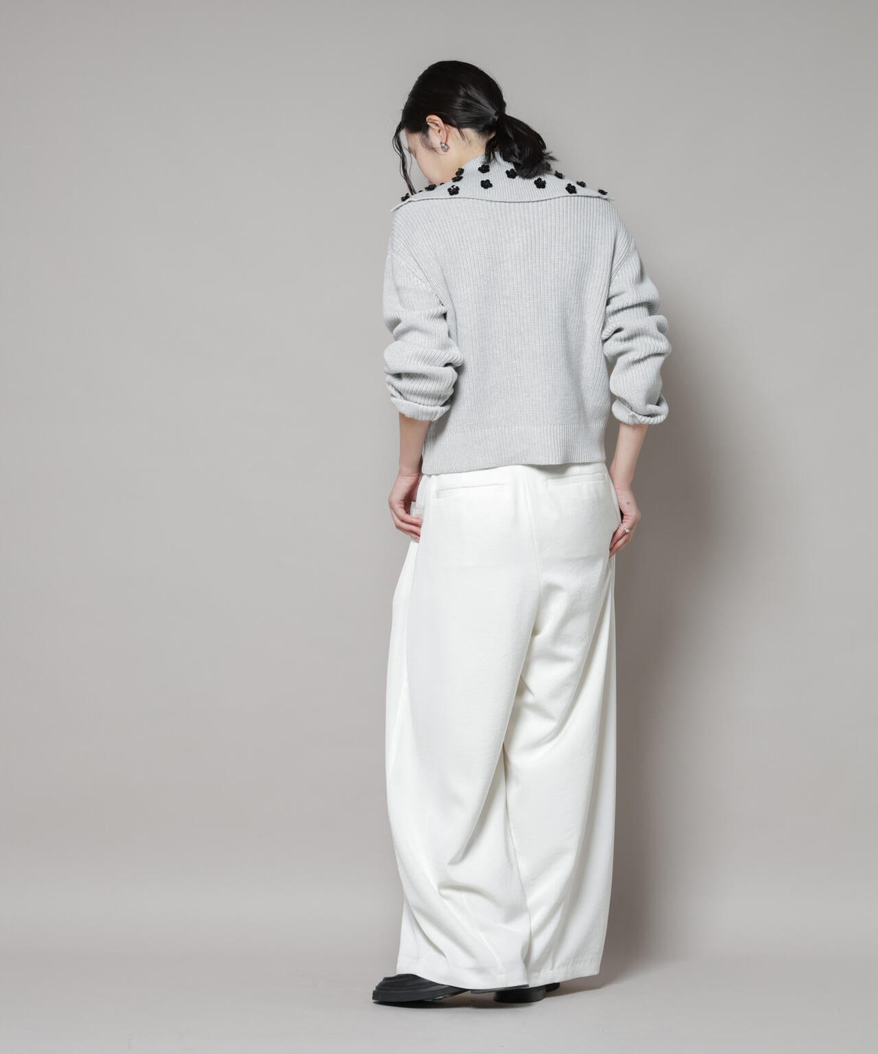BAUM UND PFERDGARTEN/Cotton Knit セーラーニット 6715222061
