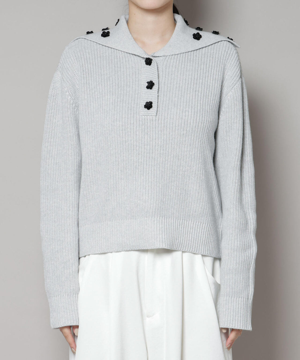 BAUM UND PFERDGARTEN/Cotton Knit セーラーニット 6715222061