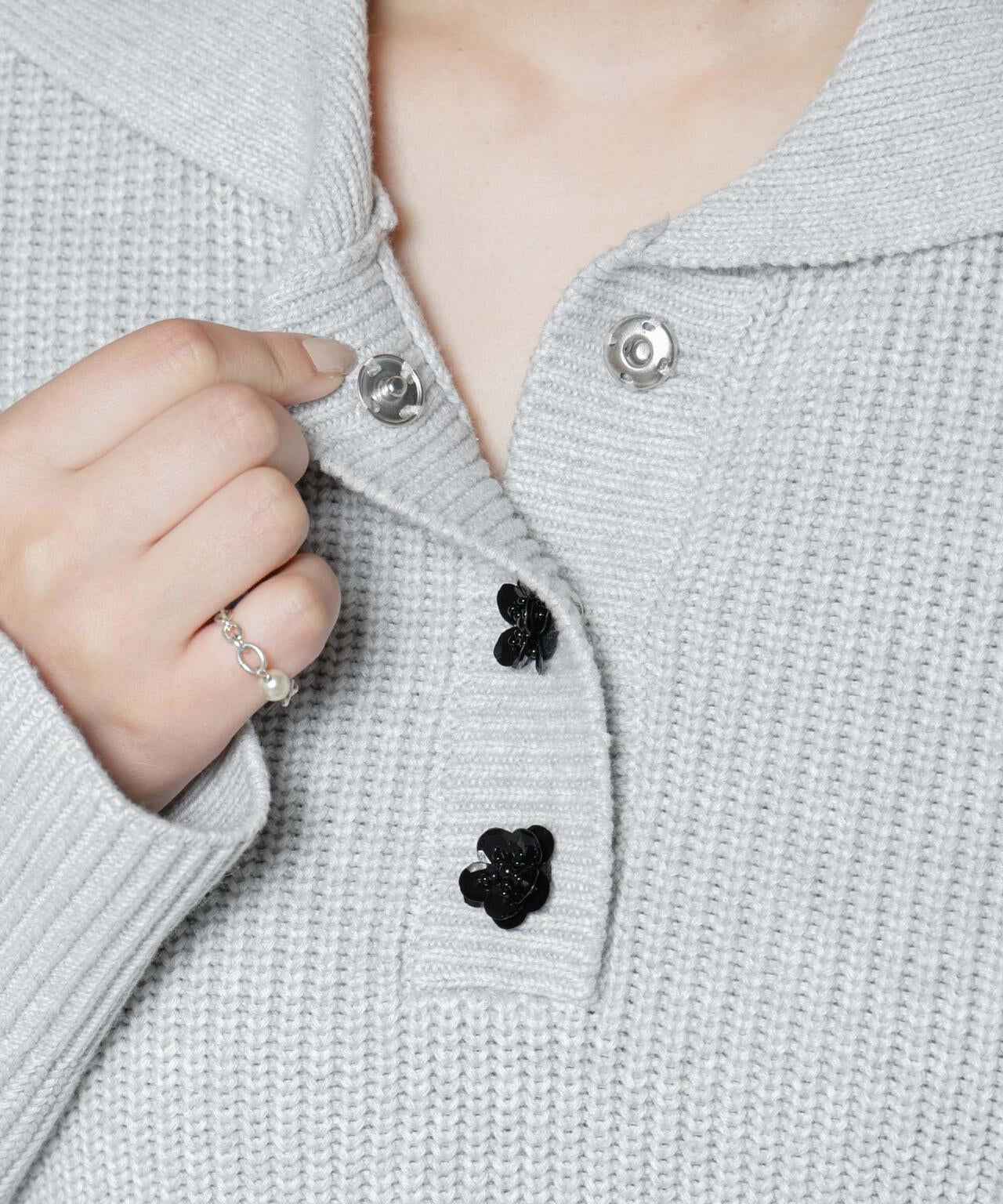 BAUM UND PFERDGARTEN/Cotton Knit セーラーニット 6715222061