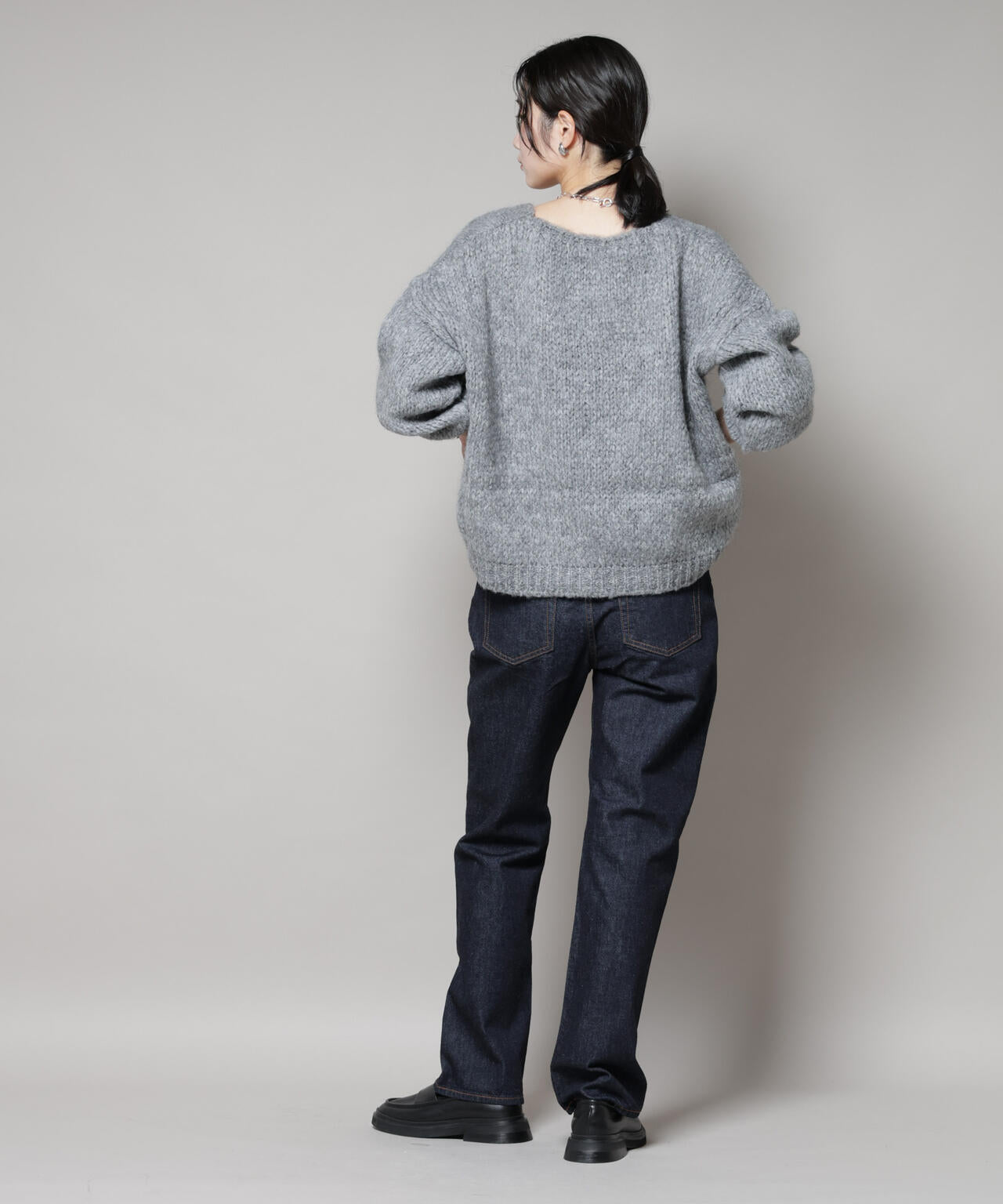 TRICOTS JEAN MARC/Vネックプルオーバー 6715222062