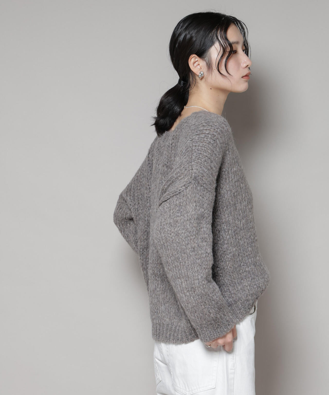 TRICOTS JEAN MARC/Vネックプルオーバー 6715222062