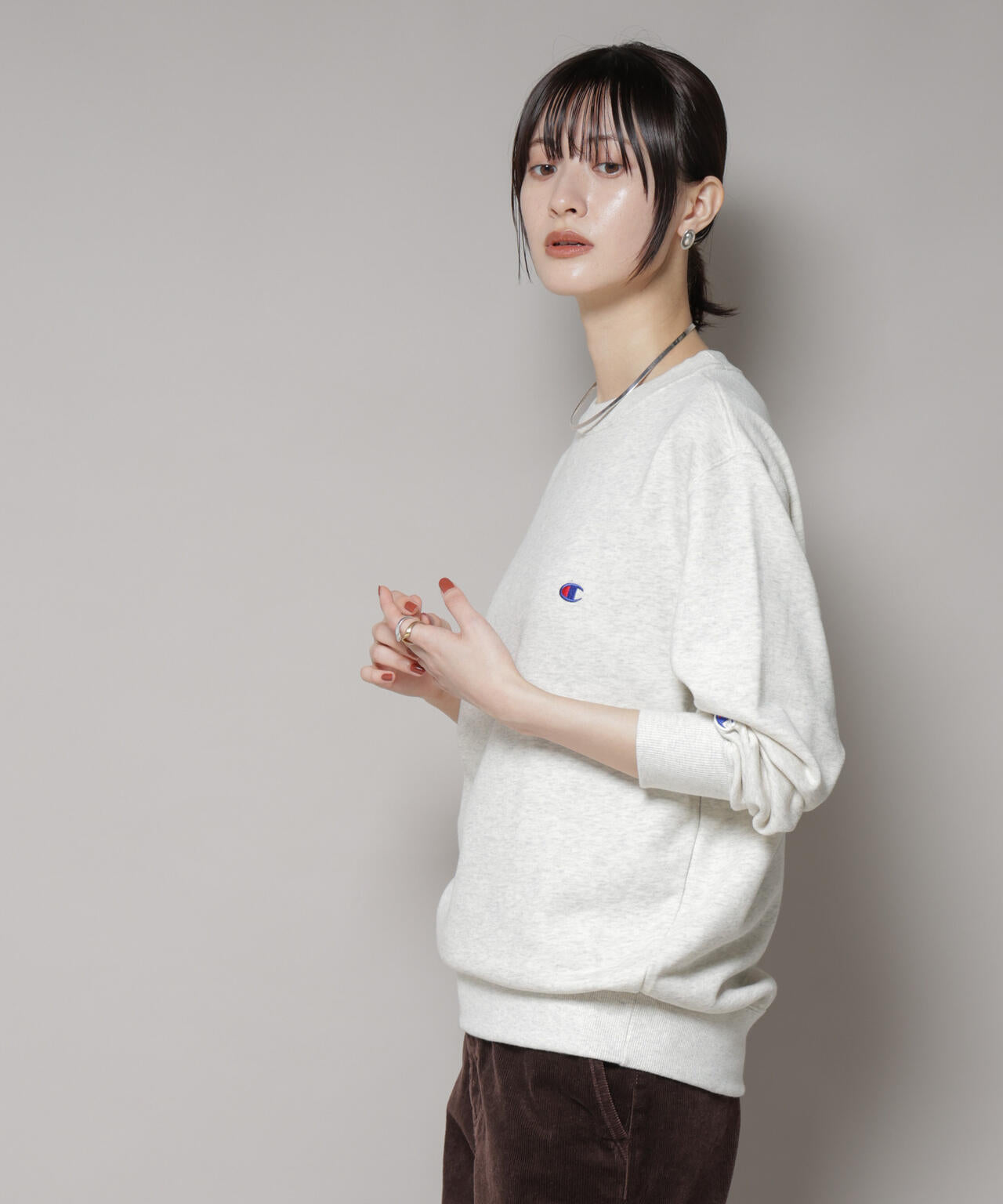 Champion/CREW NECK SWEATSHIRT 6715223037